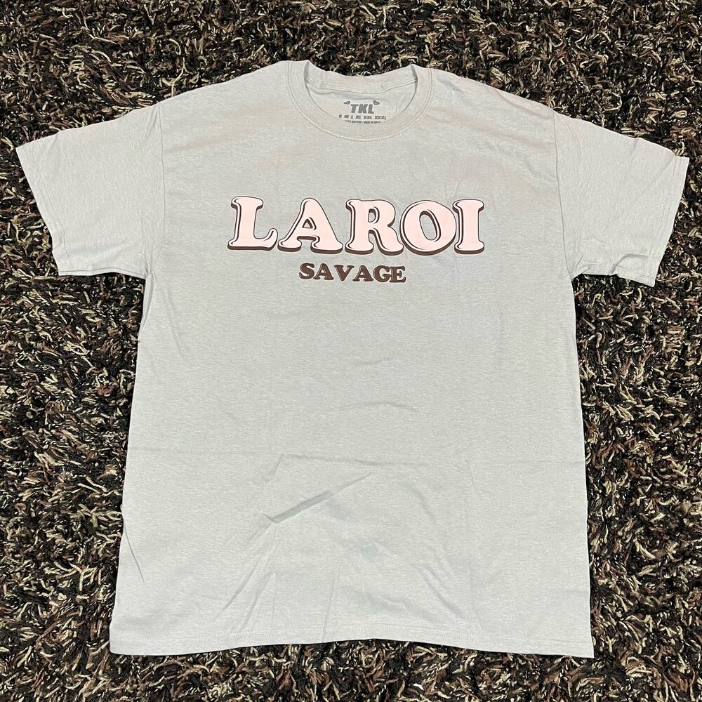 The Kid Laroi Savage Gray Tee T Shirt Adult‎ Sz L New